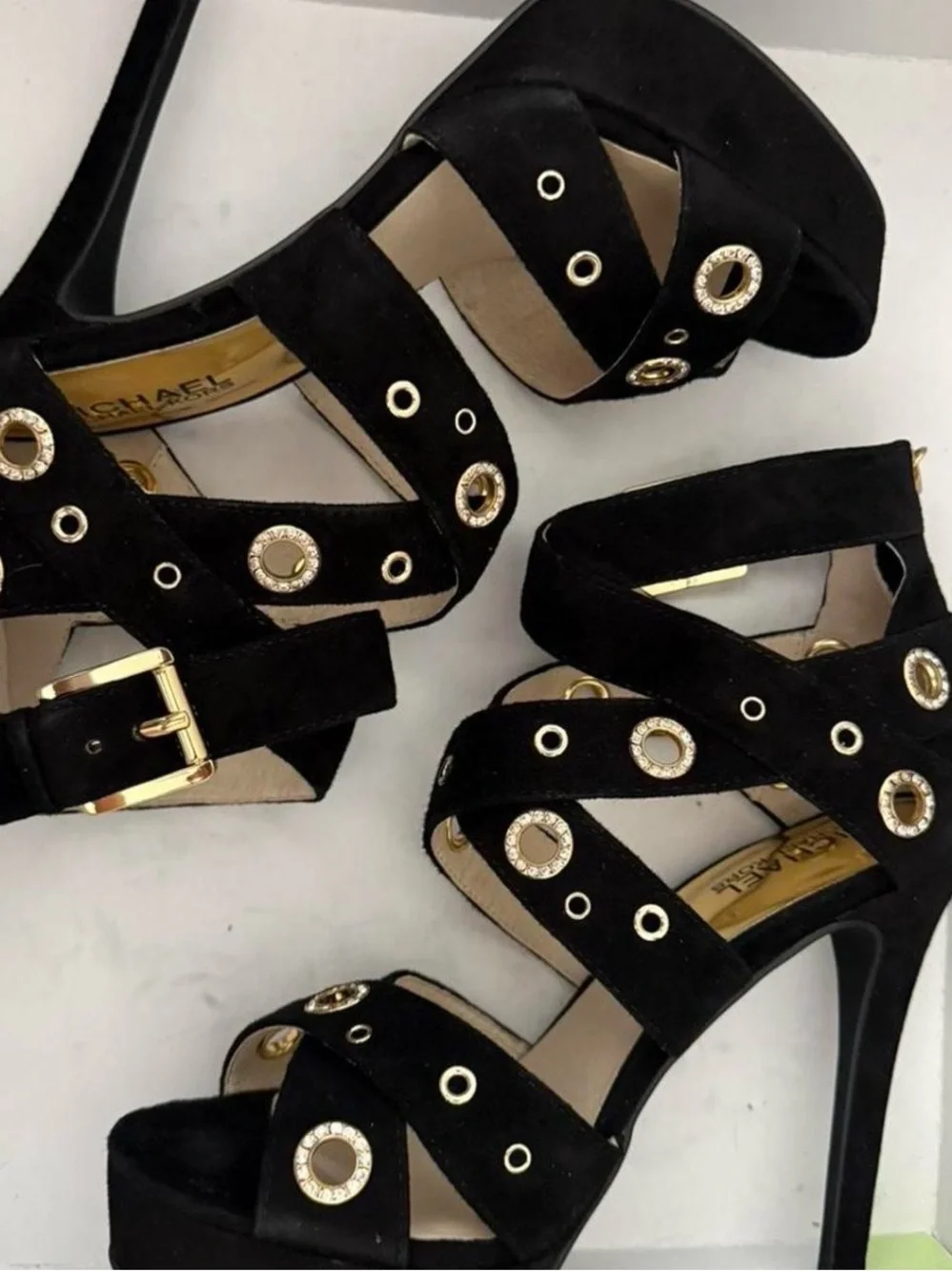 Michael Kors Delilah Grommet Platform Heels - Picture 5 of 6